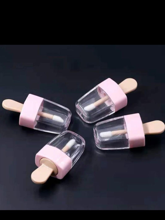 Ice cream shaped custom Lipgloss second colour options